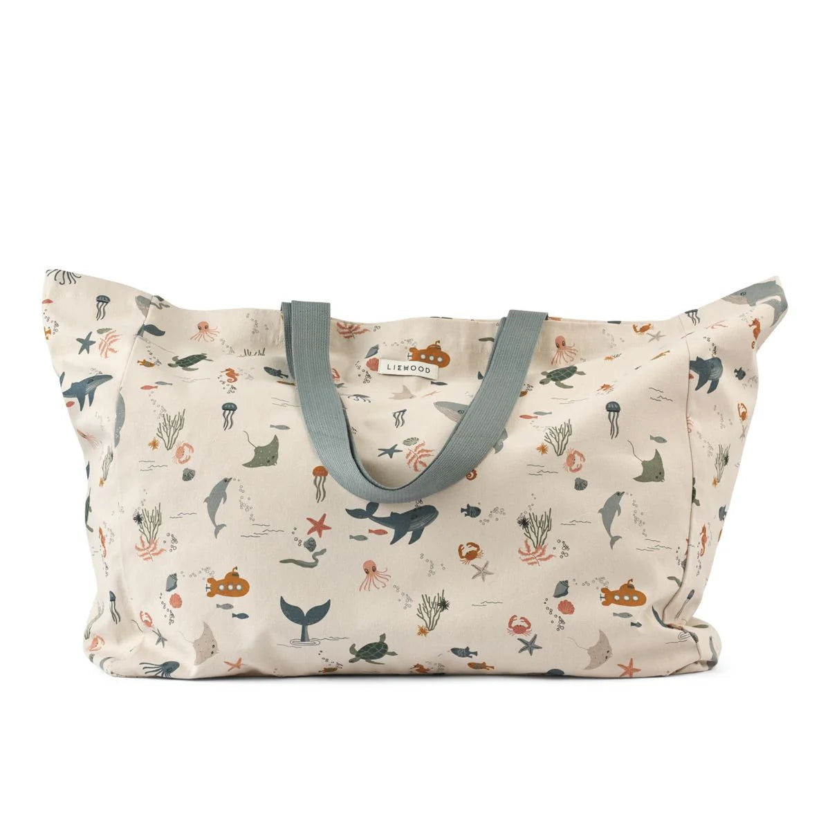 Maxi Tote Bag Liewood Sea creature / Sandy