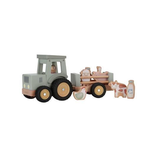 Tractor con Trailer Pequeña granja Little Dutch