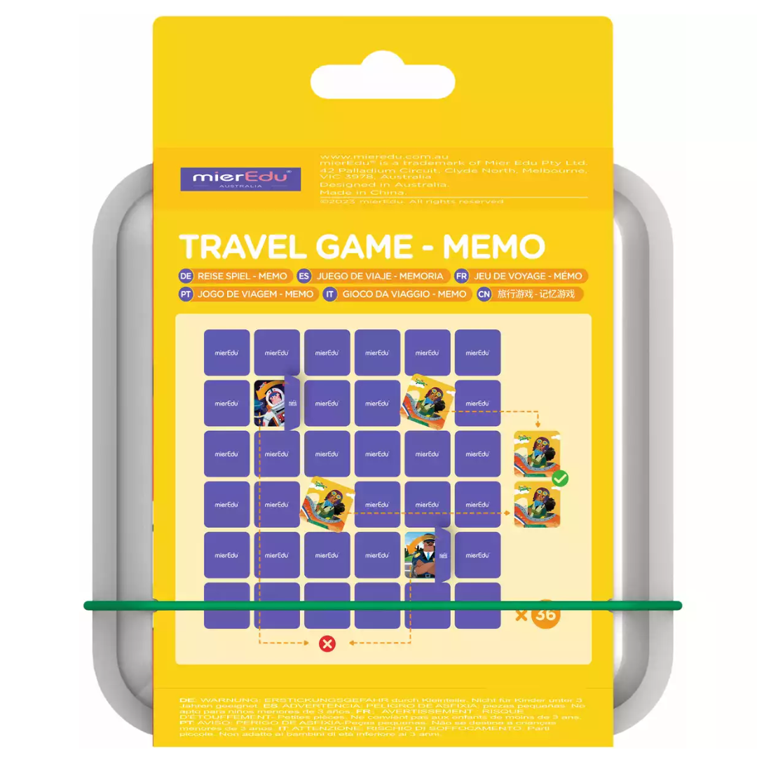 Juego de Viaje Memo MierEdu