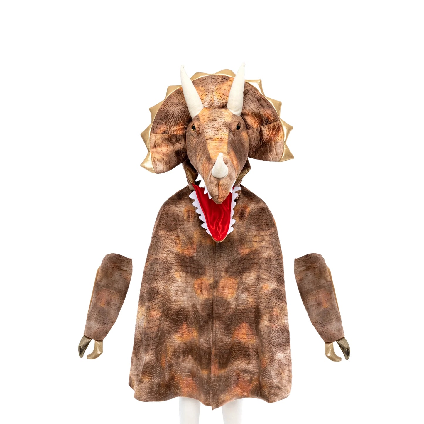 Disfraz capa Grandasaurus Triceratops con garras - Great Pretenders