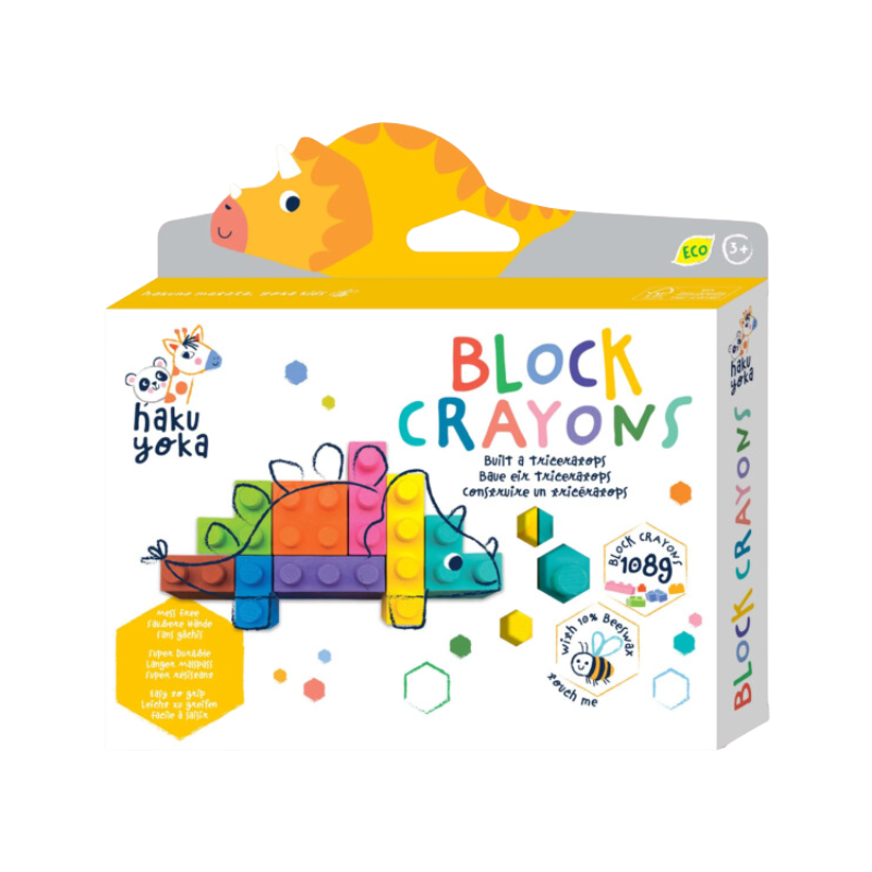 Crayones en bloque - Triceratops Haku Yoka