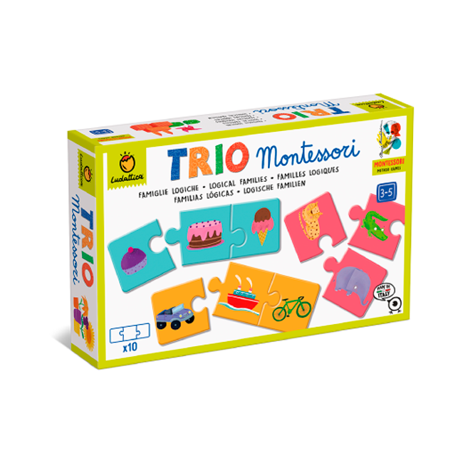 Trio Montessori – Familias Lògicas Ludattica