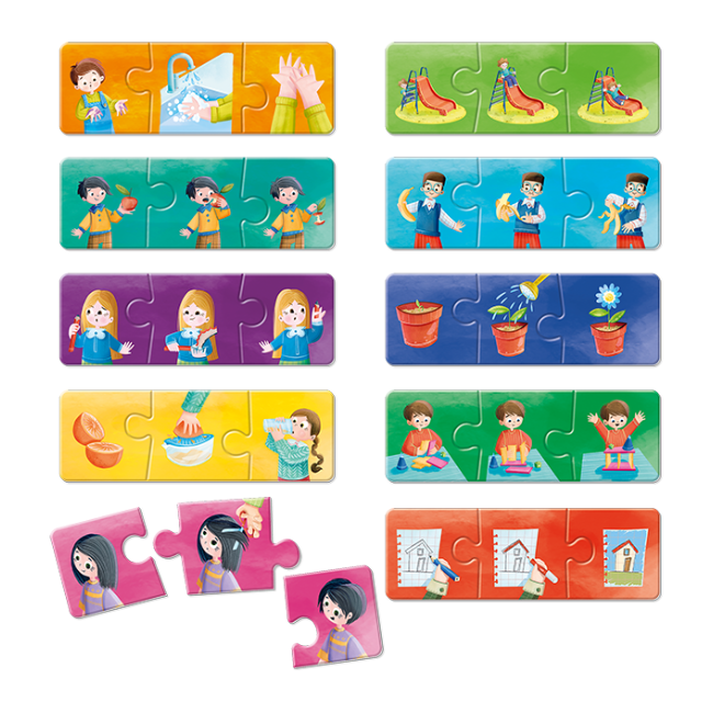 Trio Montessori – Secuencias Ludattica