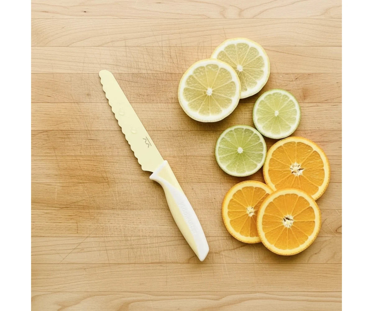 Cuchillo de aprendizaje KiddiKutter Lemon Cream
