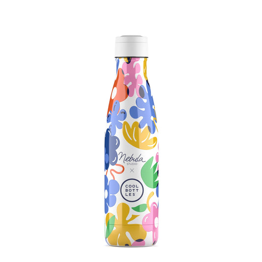 Botella acero inoxidable térmica 500ml Cool Bottles Xclusive Nébula - Floral Madness