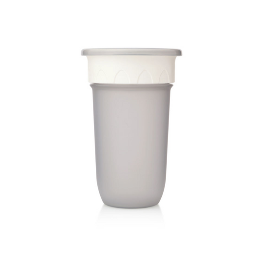 Vaso antiderrame Step 3 300 ml Kiokids - Gris