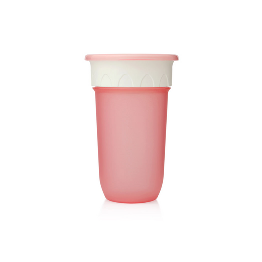 Vaso antiderrame Step 3 300 ml Kiokids - Rosa