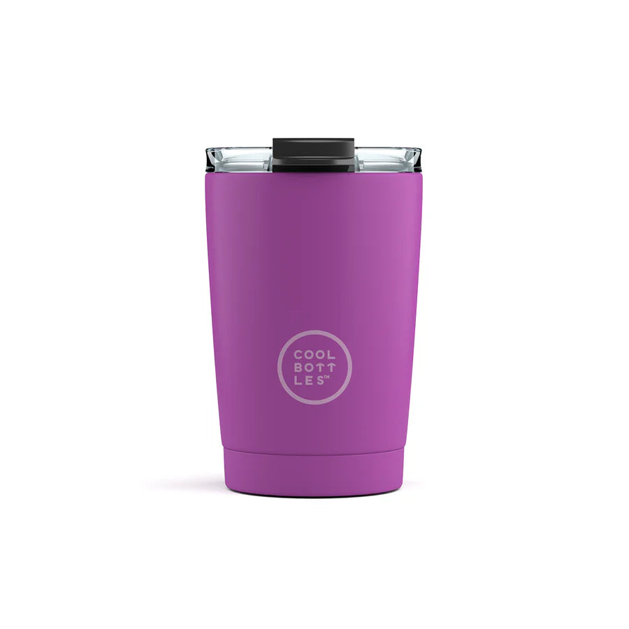 Vaso de Acero Inoxidable 330ml Cool Bottles Colors - Vivid Violet