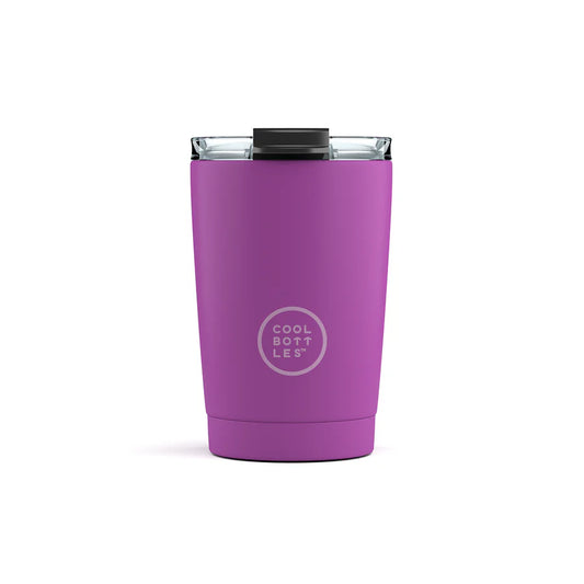 Vaso de Acero Inoxidable 330ml Cool Bottles Colors - Vivid Violet