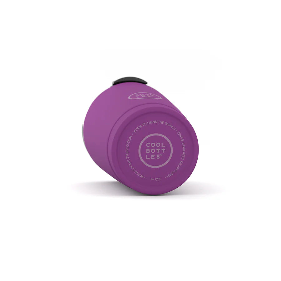 Vaso de Acero Inoxidable 330ml Cool Bottles Colors - Vivid Violet