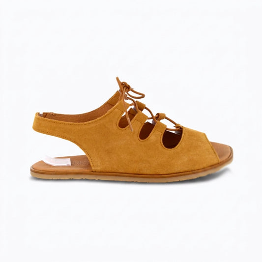 Sandalias Barefoot Adulto Vivant - Ebano Serraje Whisky