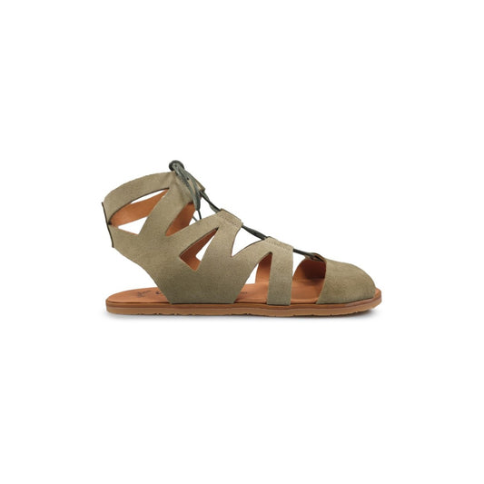 Sandalias Barefoot Adulto Vivant - Savia Serraje Kaki