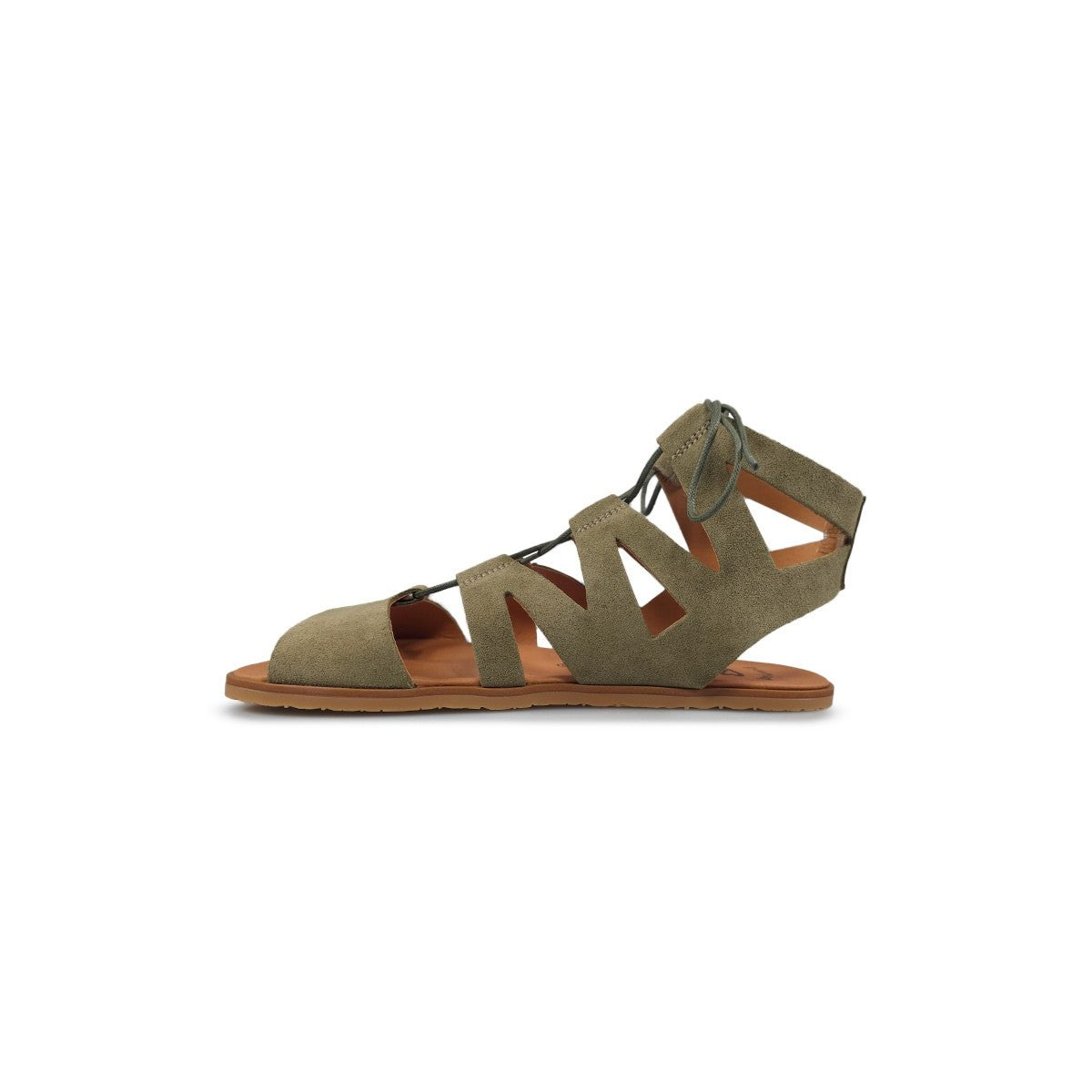 Sandalias Barefoot Adulto Vivant - Savia Serraje Kaki