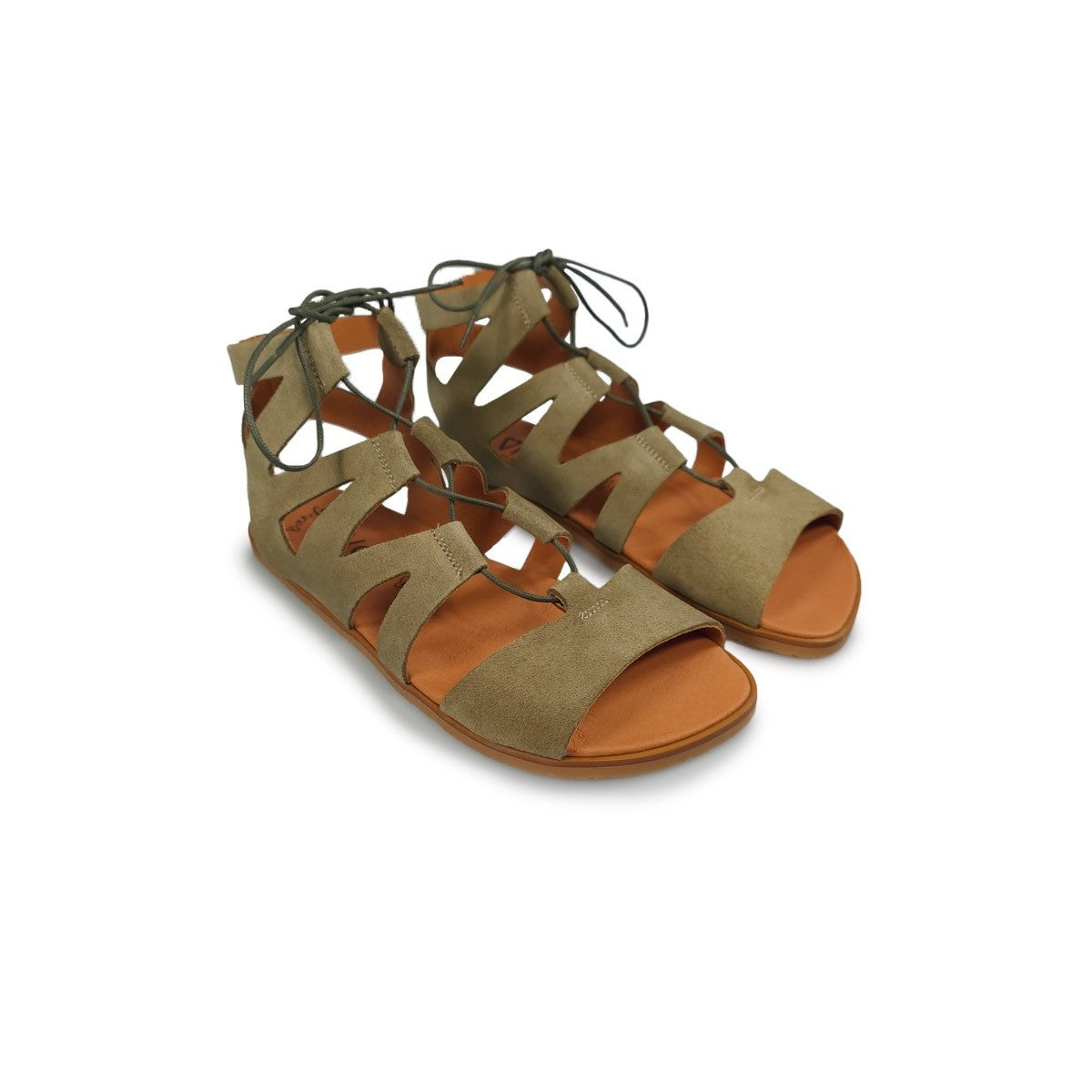 Sandalias Barefoot Adulto Vivant - Savia Serraje Kaki