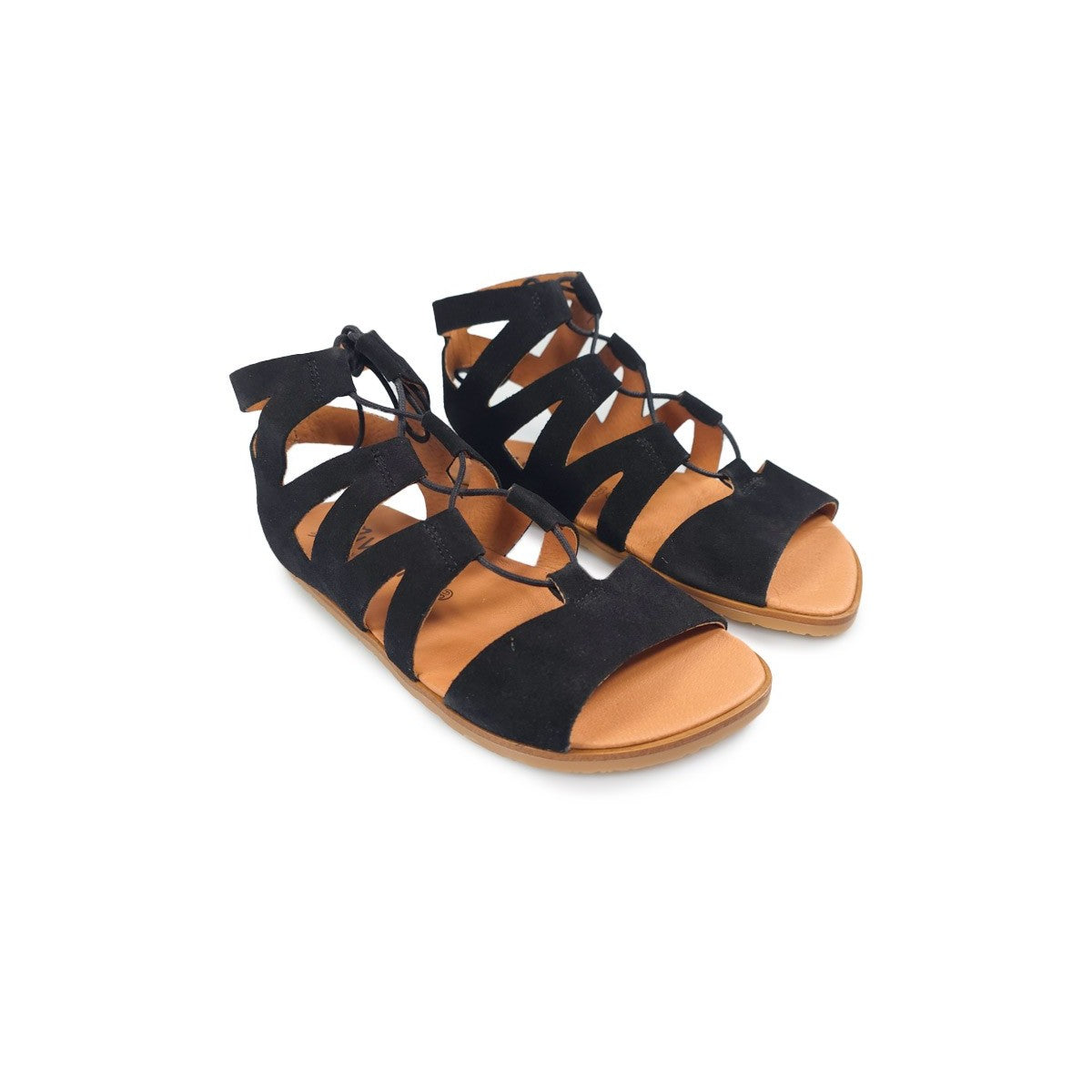 Sandalias Barefoot Adulto Vivant - Savia Serraje Negro