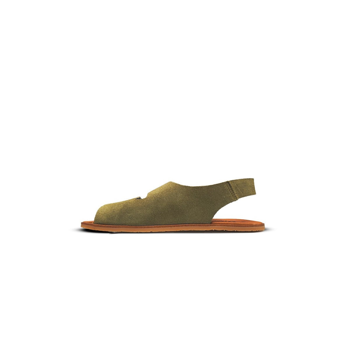 Sandalias Barefoot Adulto Vivant - Semilla Serraje Kaki
