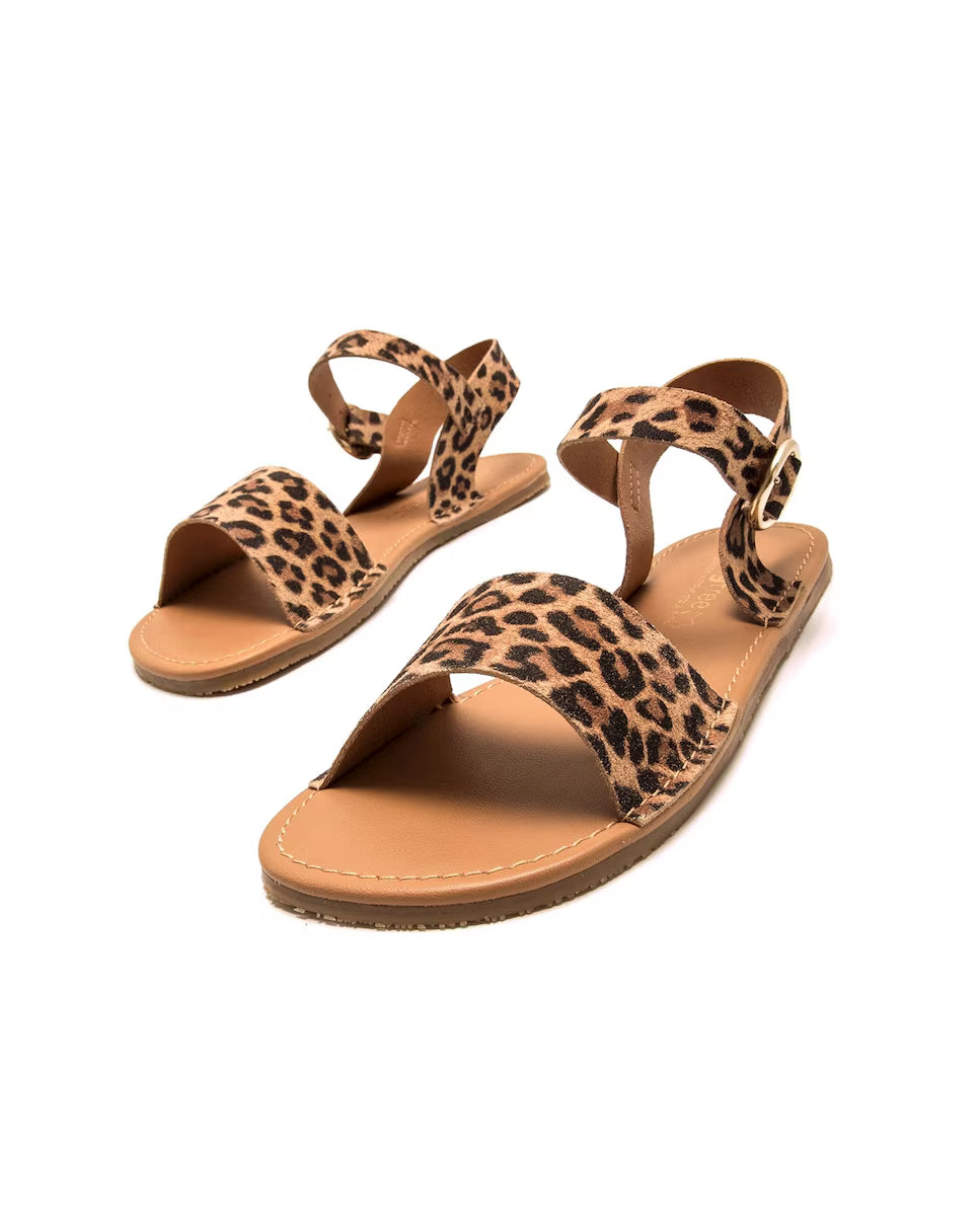 Sandalias Mustang - Free Cleo Leopardino