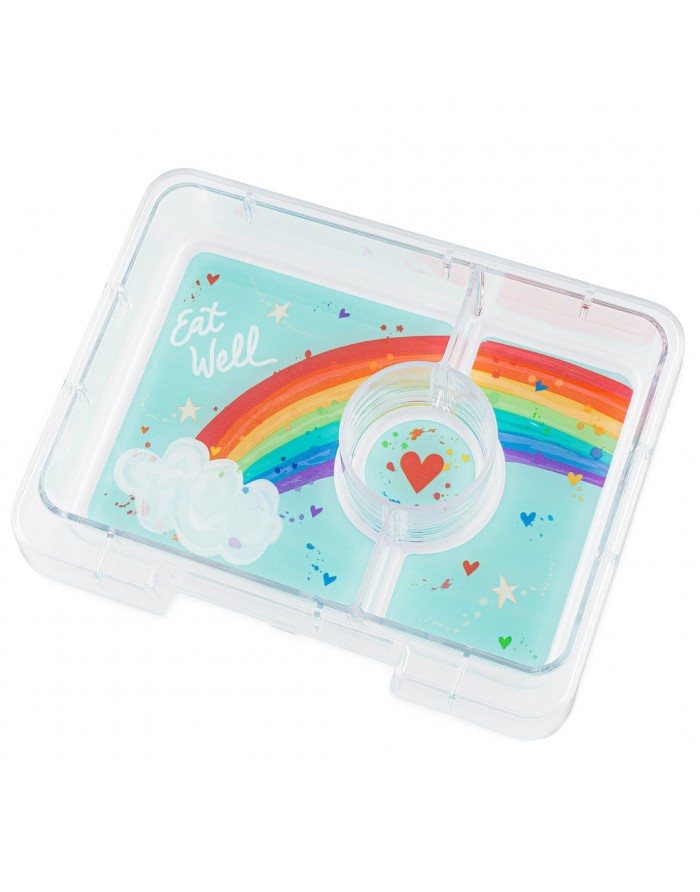 Fiambrera Yumbox Snack Rainbow Power Pink