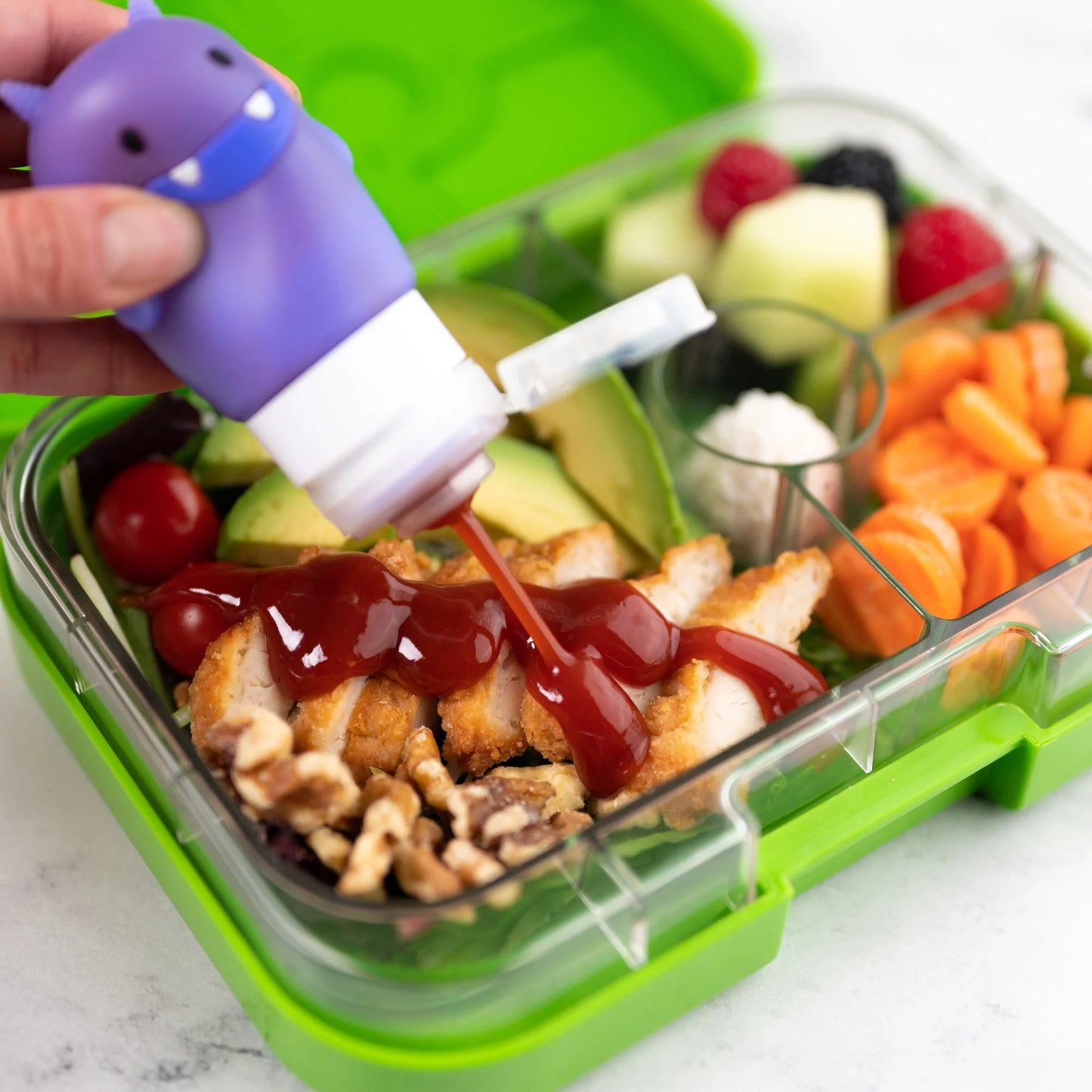 Botellas Squeezy Yumbox Monstruos