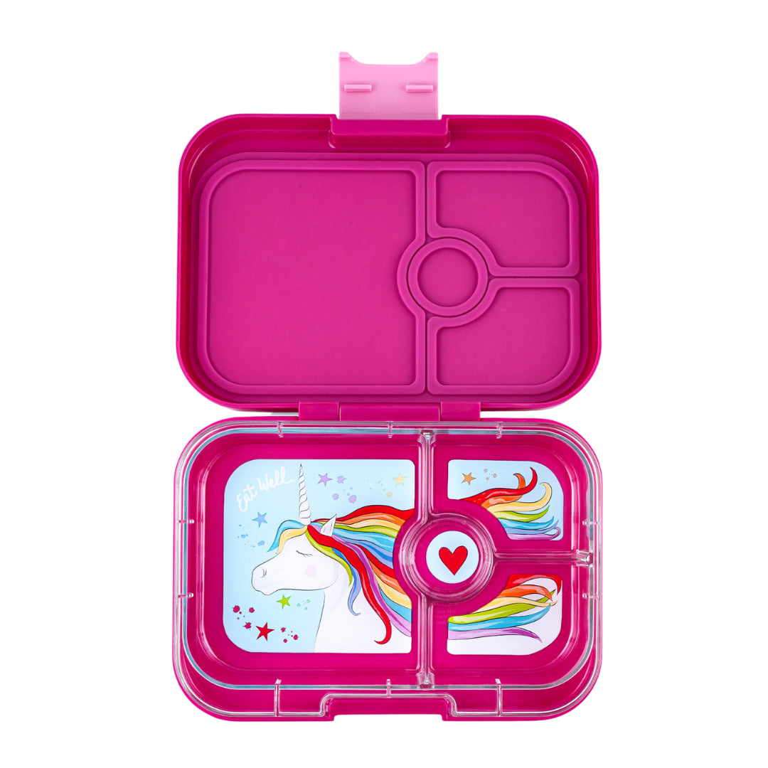 Fiambrera Yumbox Panino Unicorn Malibu Purple