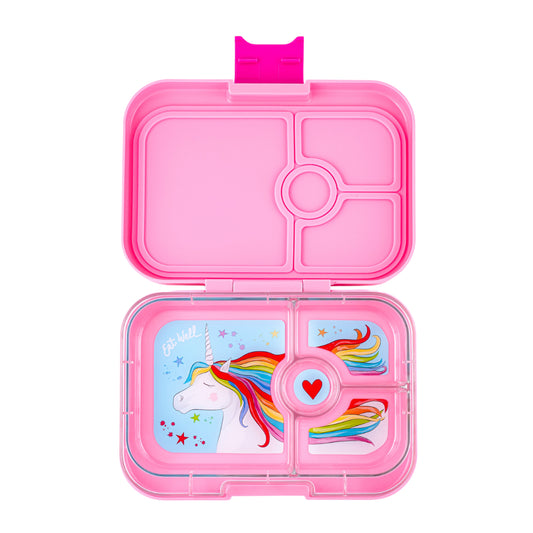 Fiambrera Yumbox Panino Unicorn Power Pink