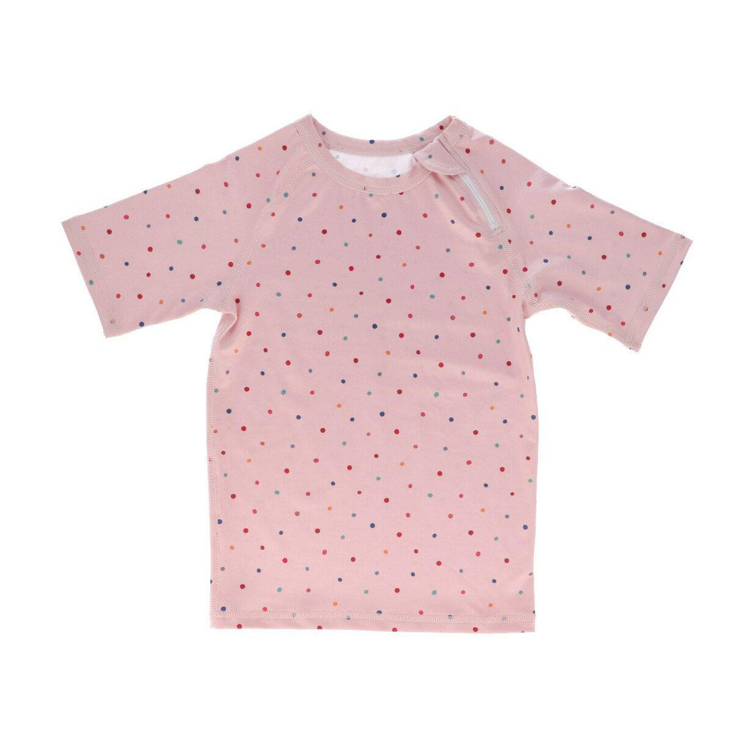 Camiseta Protección Solar Monnëka Dots Pink