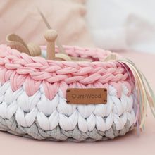 Cargar imagen en el visor de la galería, Cesta de los tesoros Oursiwood rosa
