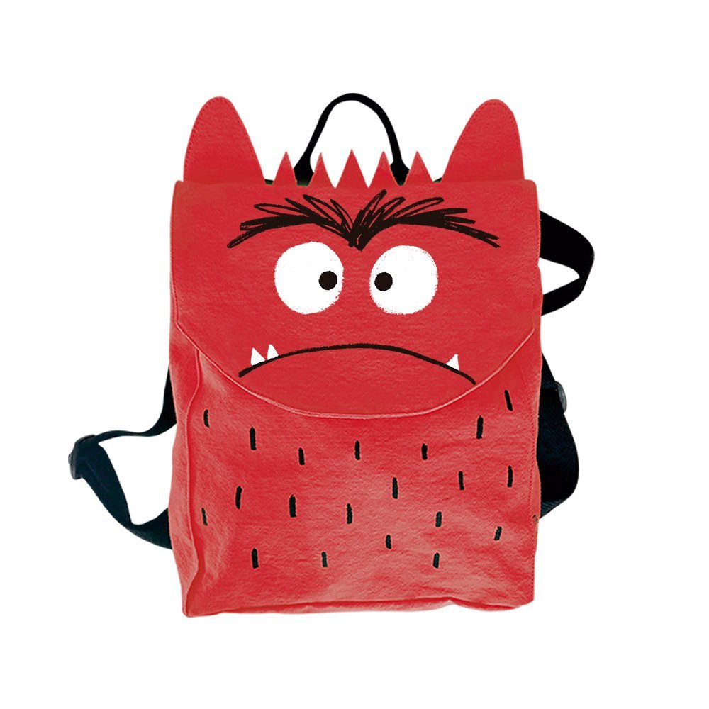 Mochila infantil Monstruo de Colores rojo