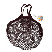 Cargar imagen en el visor de la galería, Bolsa de malla estilo francés Chocolate
