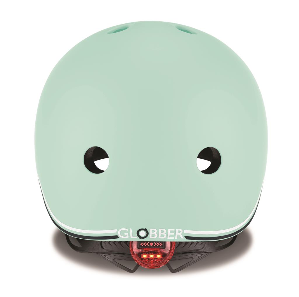 Casco Go Up Globber Verde Pastel