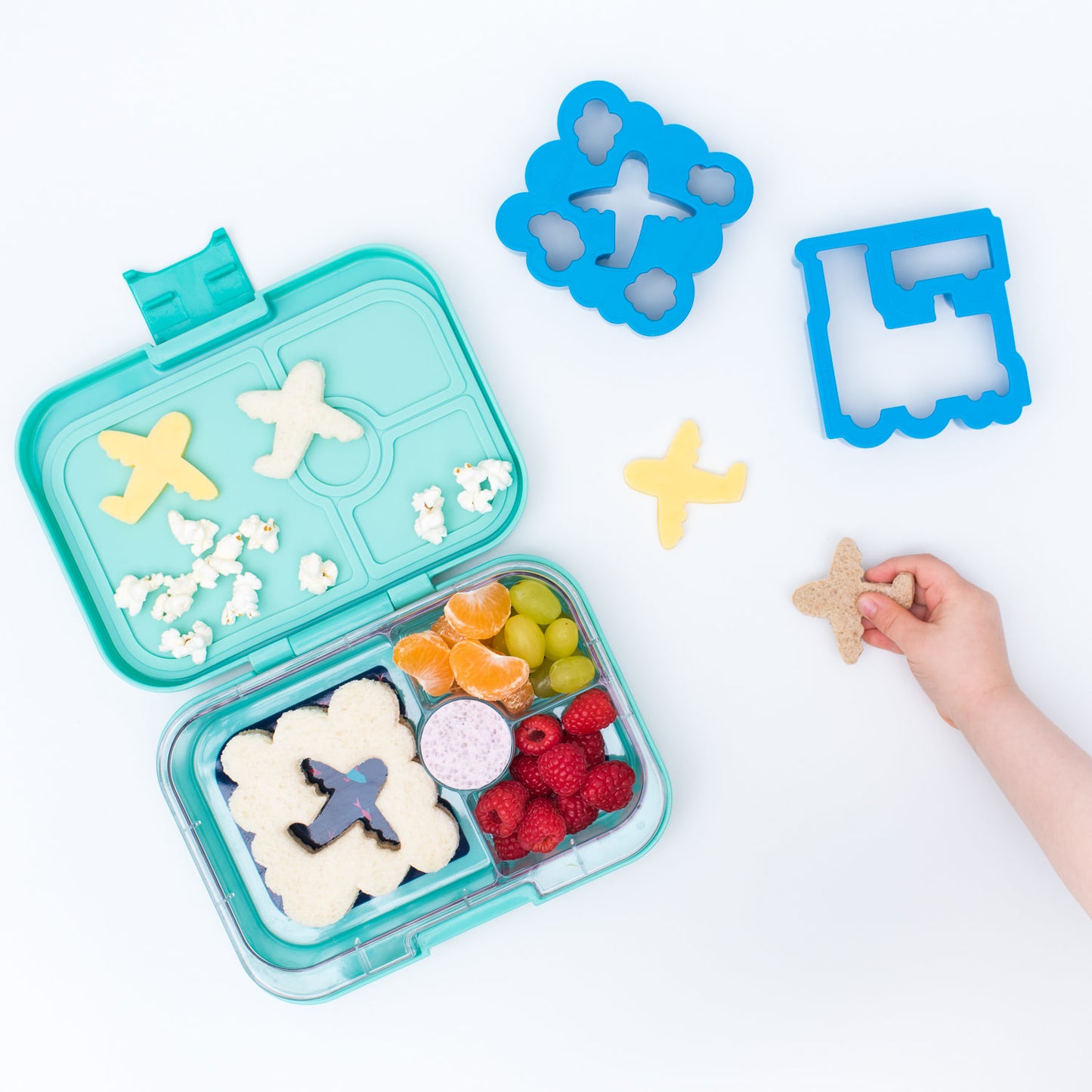 Molde cortador de sandwich Yumbox Transportes
