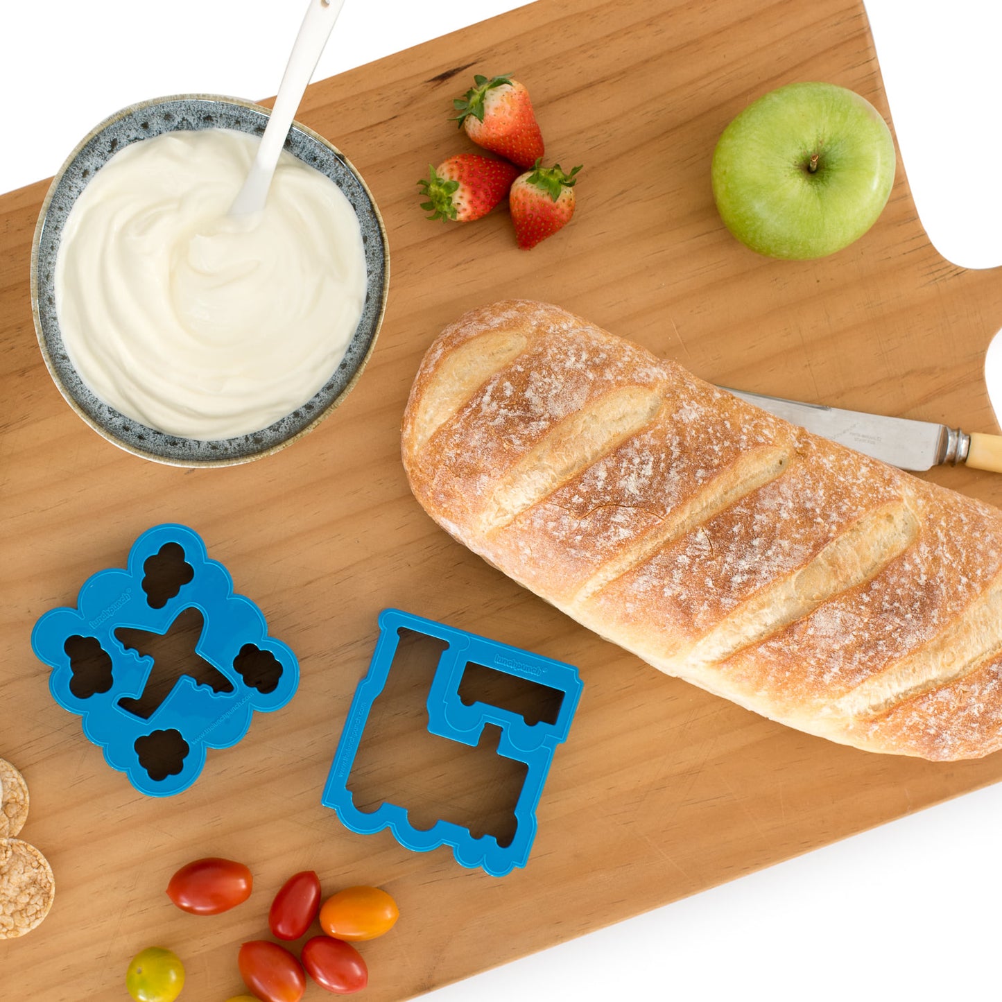 Molde cortador de sandwich Yumbox Transportes