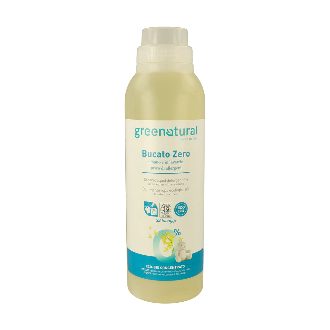 Detergente líquido eco concentrado 1L Greenatural Zero