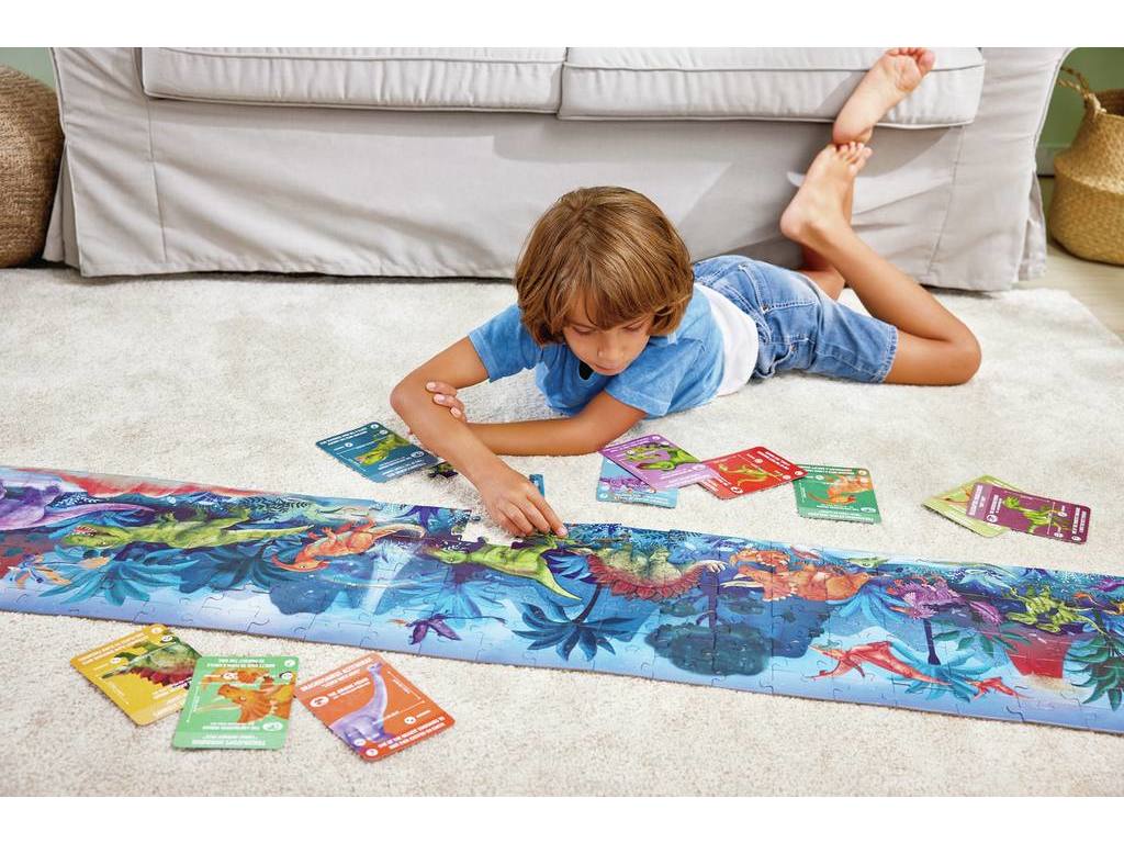 Puzzle Dinosaurios 1.5 metros largo Hape