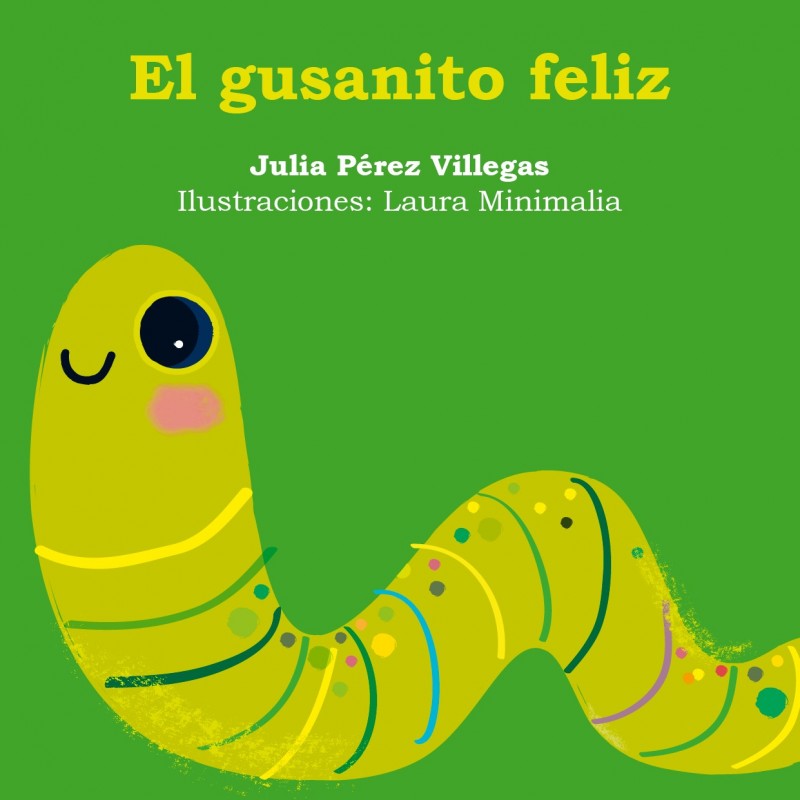 Mini libro El gusanito feliz