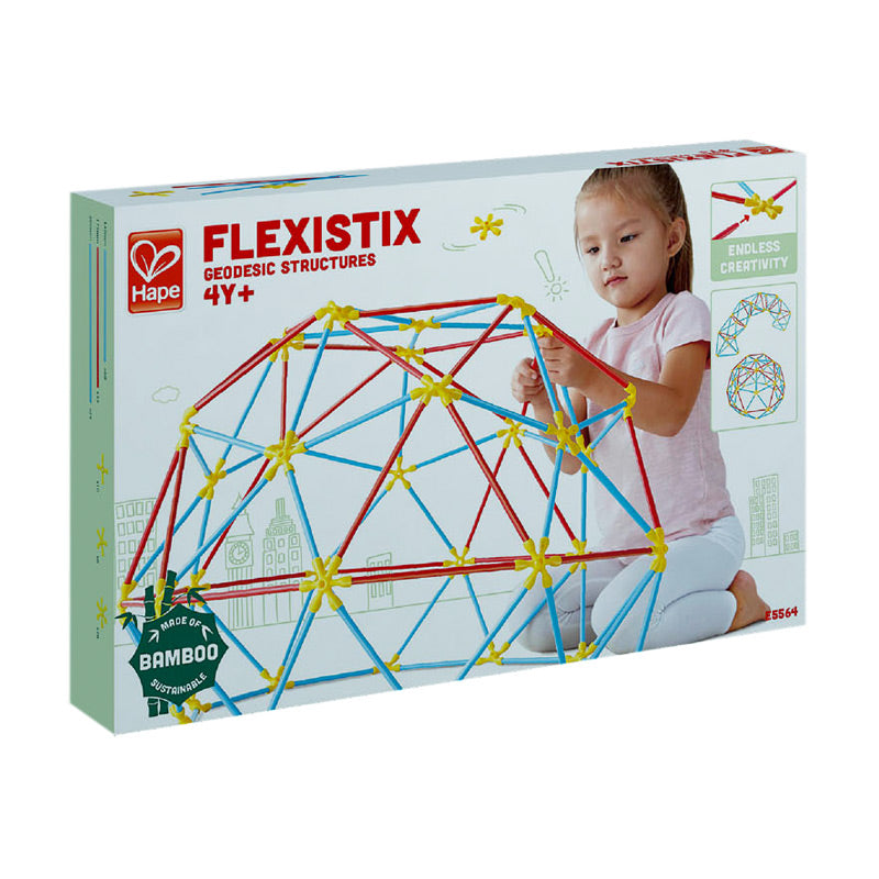 Juego construcción Flexistix Estructuras Geodésicas Hape