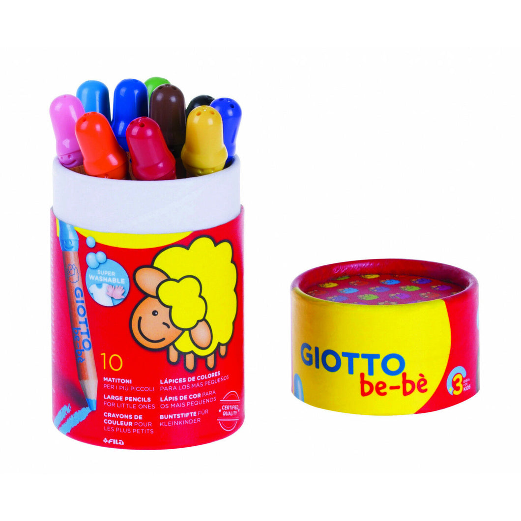 Lápices de colores 10und Giotto Bebé