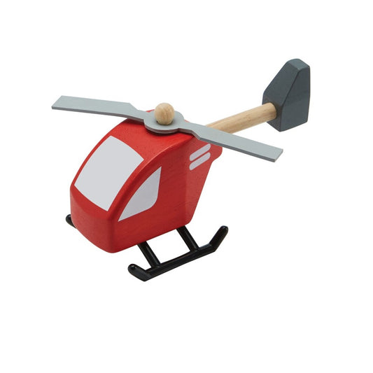 Helicóptero de madera Plantoys