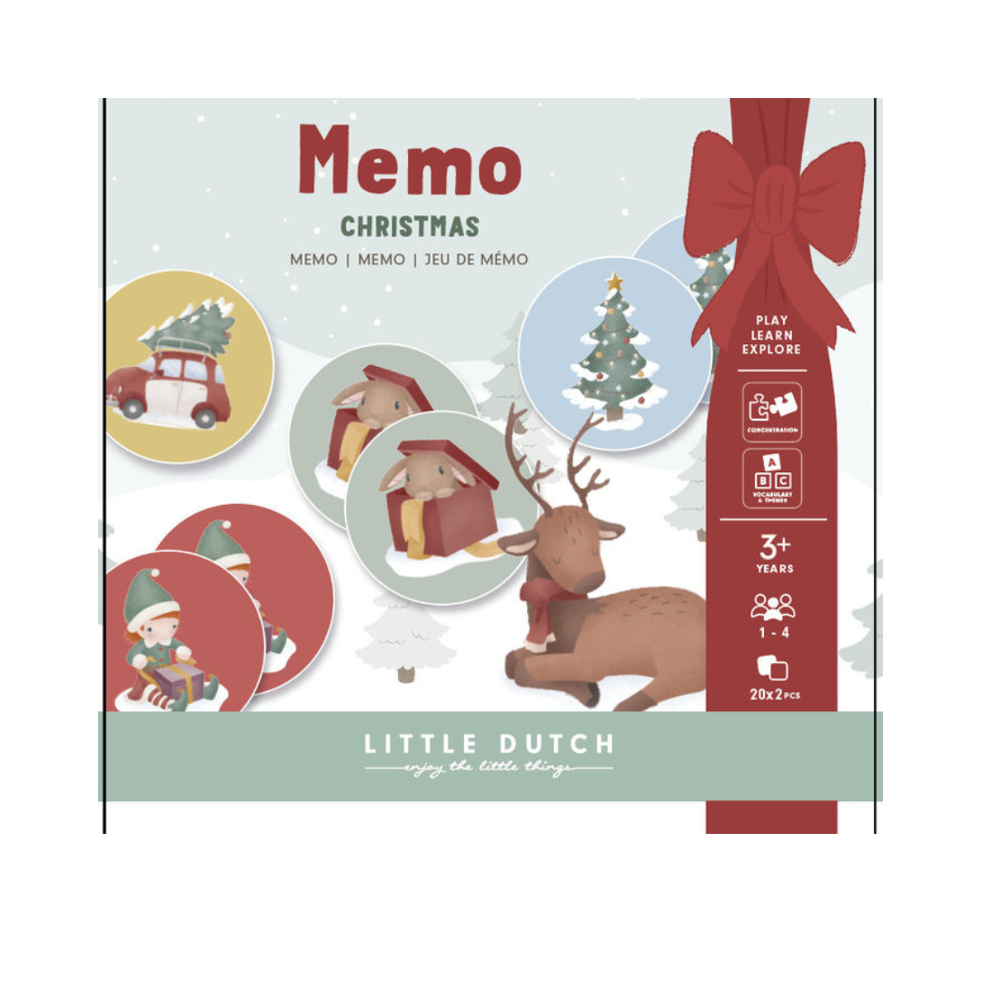 Juego de memoria Navidad Little Dutch