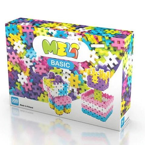 Bloques Meli Basic Pastel 300 piezas