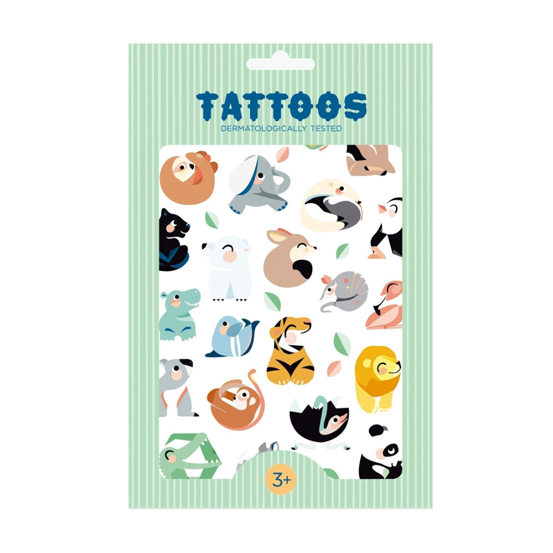 Tatuajes Temporales Petit Monkey Wild Animals