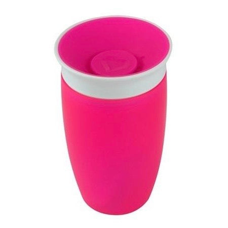 Vaso antiderrame sin Asas 295ml Miracle 360º Rosa Munchkin