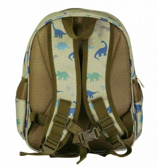 Mochila con bolsillo térmico - A Little Lovely Company Dinosaurios