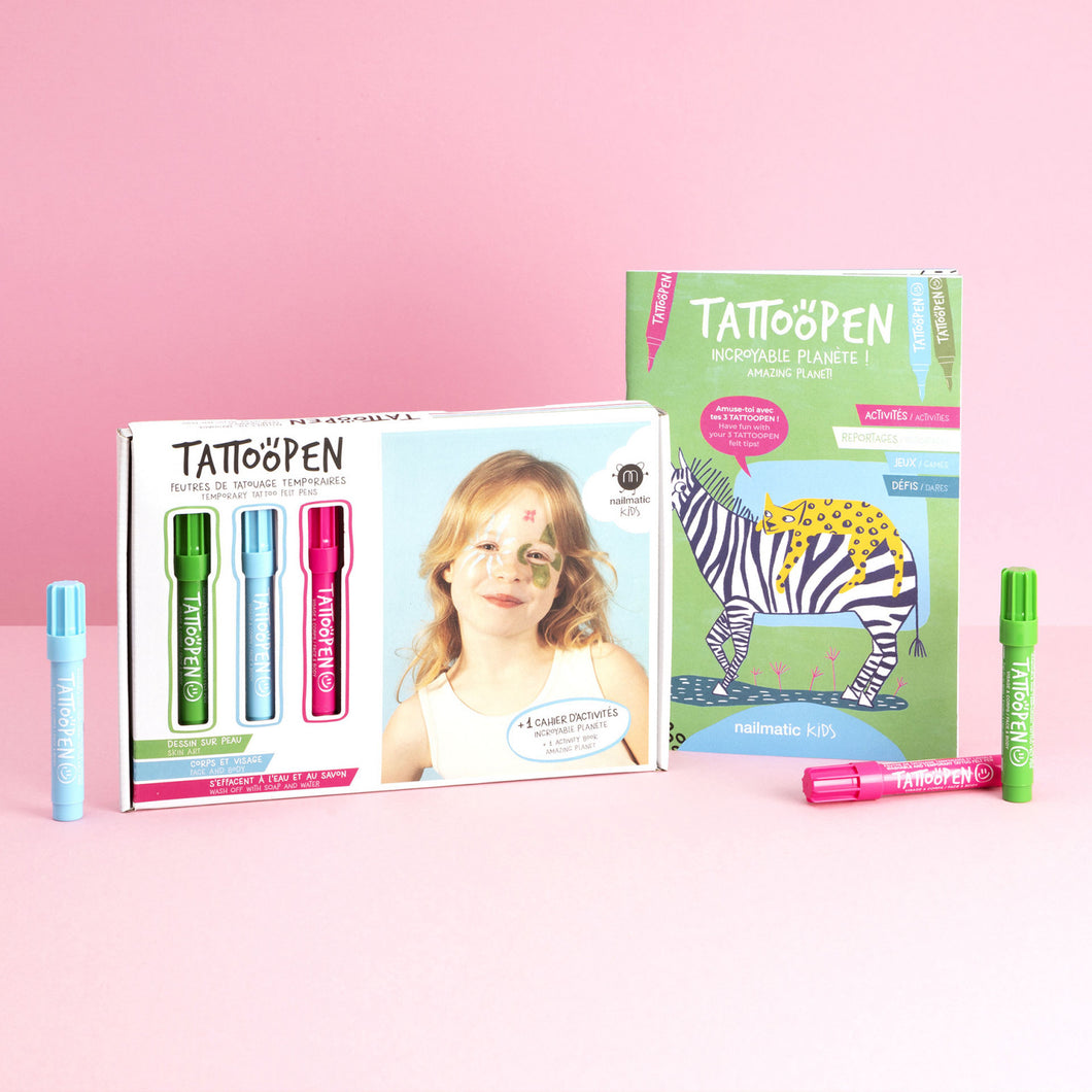 Set tattoopen Nailmatic Amazing planet