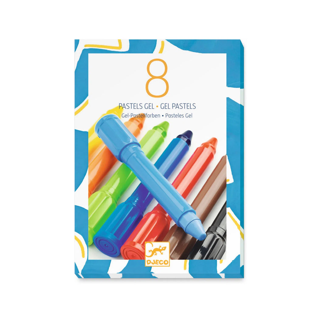 Lápices de pastel de gel 8 unidades Djeco