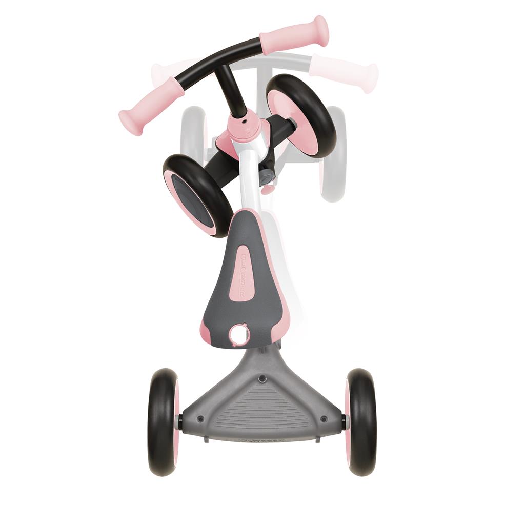 Bici Learning Bike 3 en 1 Globber Rosa Pastel