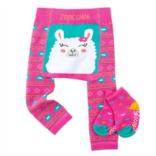 Cargar imagen en el visor de la galería, Leggings y calcetines Zoocchini Llama
