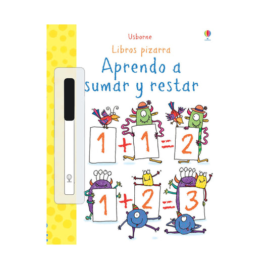 Libro pizarra: Aprendo a sumar y restar