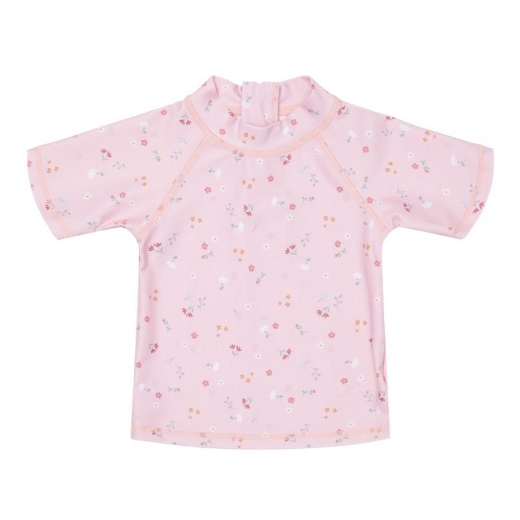 Camiseta UPF 50+ Little Dutch Pink Flowers