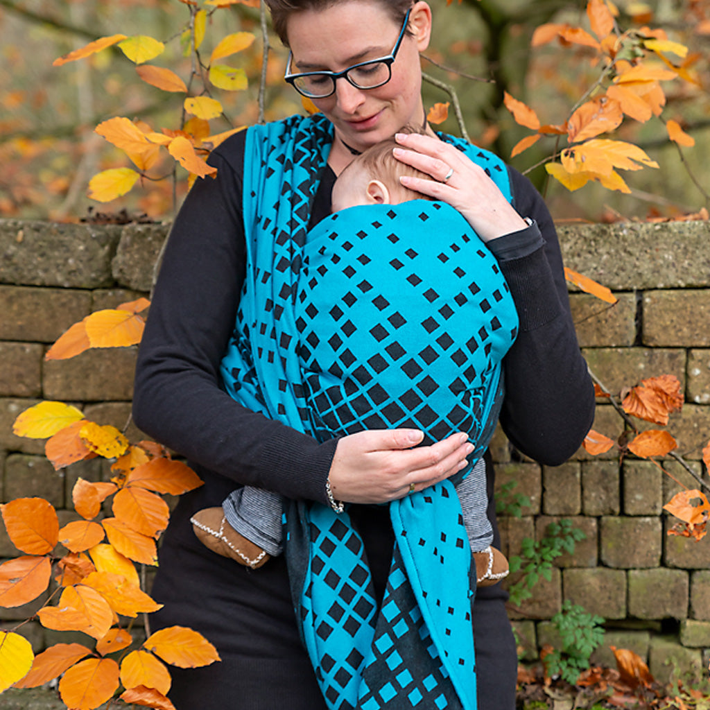 Fular Jacquard Miloves Pixel Abyss